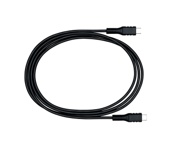 Cavo di ricarica DINIC USB tipo C a C, 2x spina USB tipo C, 60W, 3A, OD: 3,5 mm, nero, confezione DINIC, 0,5 m